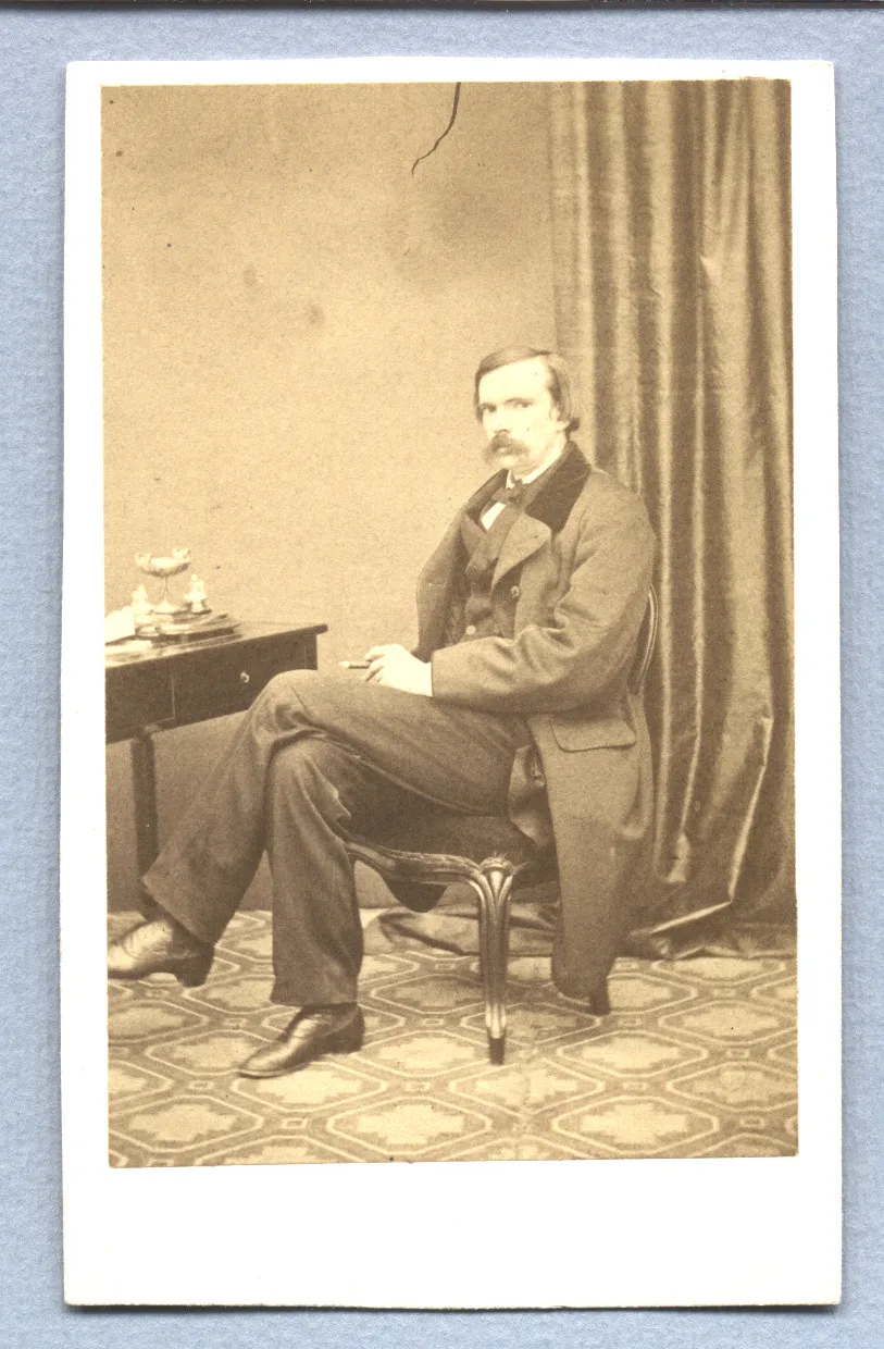 Diego Barros Arana, hacia 1965 — 1865 | Chile de Ayer