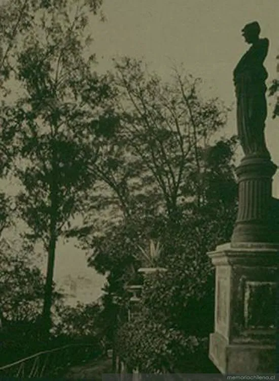 Escalinata del Cerro Santa Lucía, 1906 — 1906 | Chile de Ayer