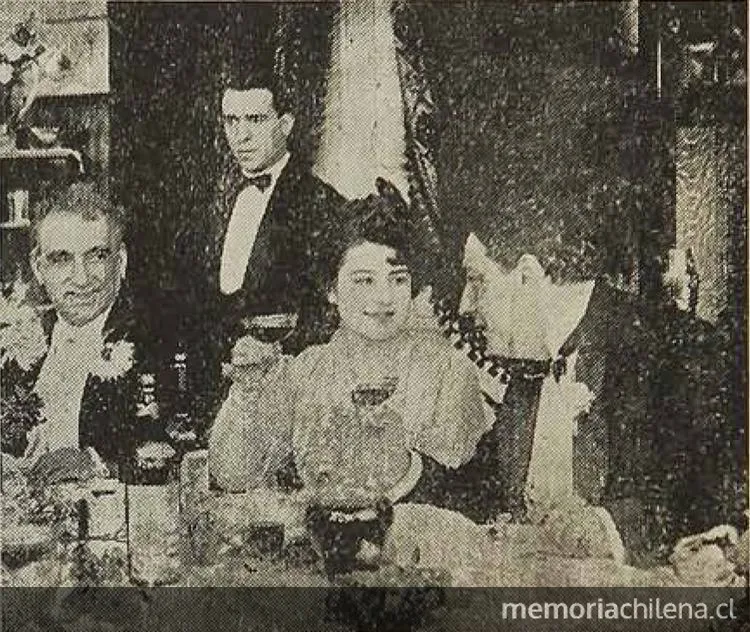 Escena de Alma chilena de Arturo Mario — 1917 | Chile de Ayer