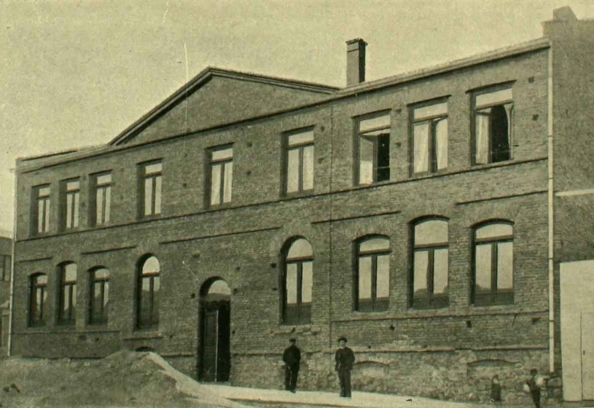 Escuela Alemana, Punta Arenas, 1906 — 1906 | Chile de Ayer