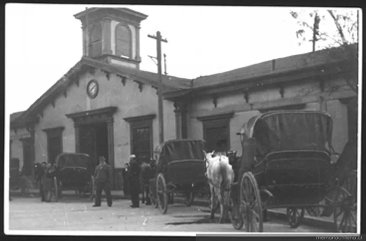 Estación de ferrocarriles de Copiapó — 1900 | Chile de Ayer