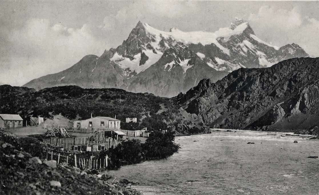 Estancia Pudeto, Última Esperanza, hacia 1920 — 1920 | Chile de Ayer