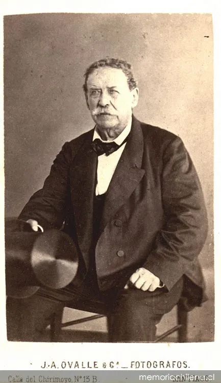General Manuel Bulnes en su retiro, entre 1841 y 1851 — 1841 | Chile de Ayer