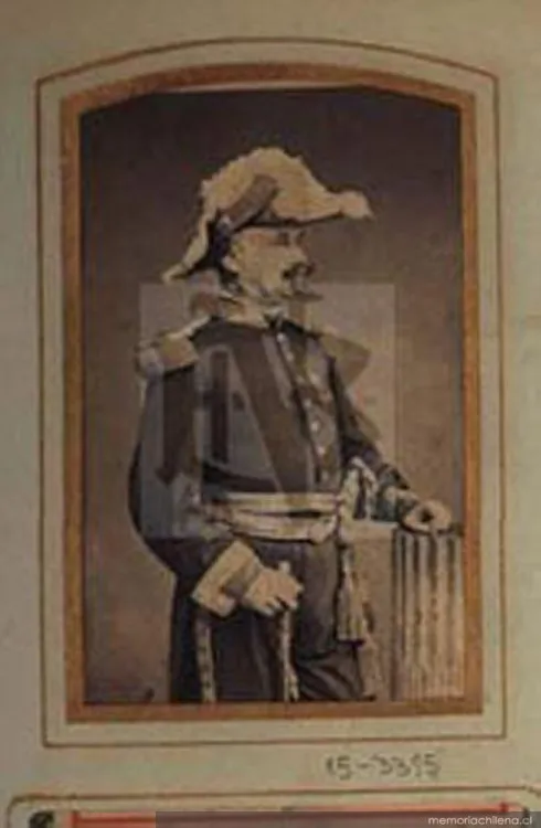 General Vargas Machuca, hacia 1870 — 1870 | Chile de Ayer
