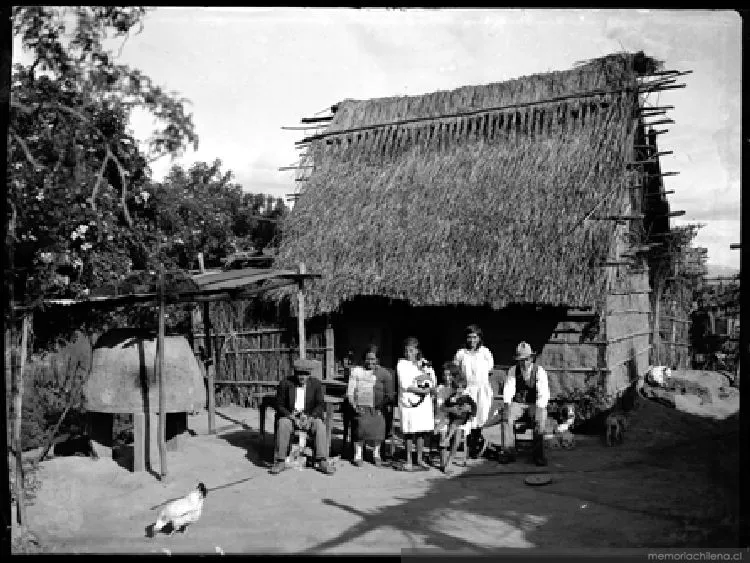 Gente de campo — 1930 | Chile de Ayer
