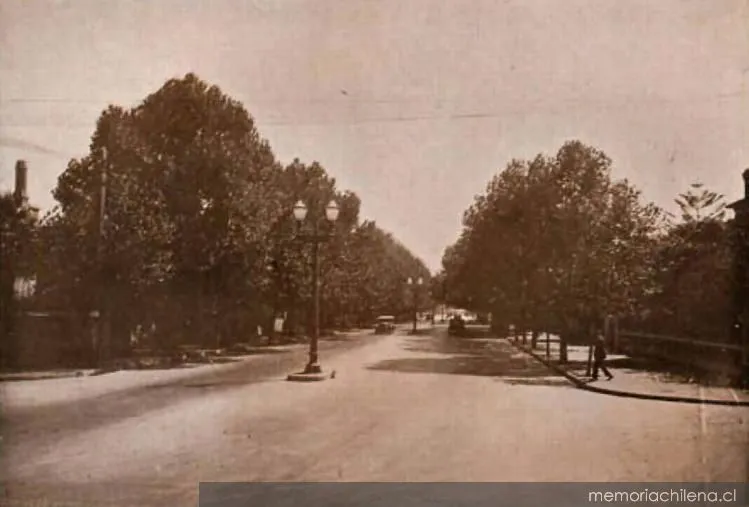 Gran Avenida de Viña del Mar, hacia 1930 — 1930 | Chile de Ayer