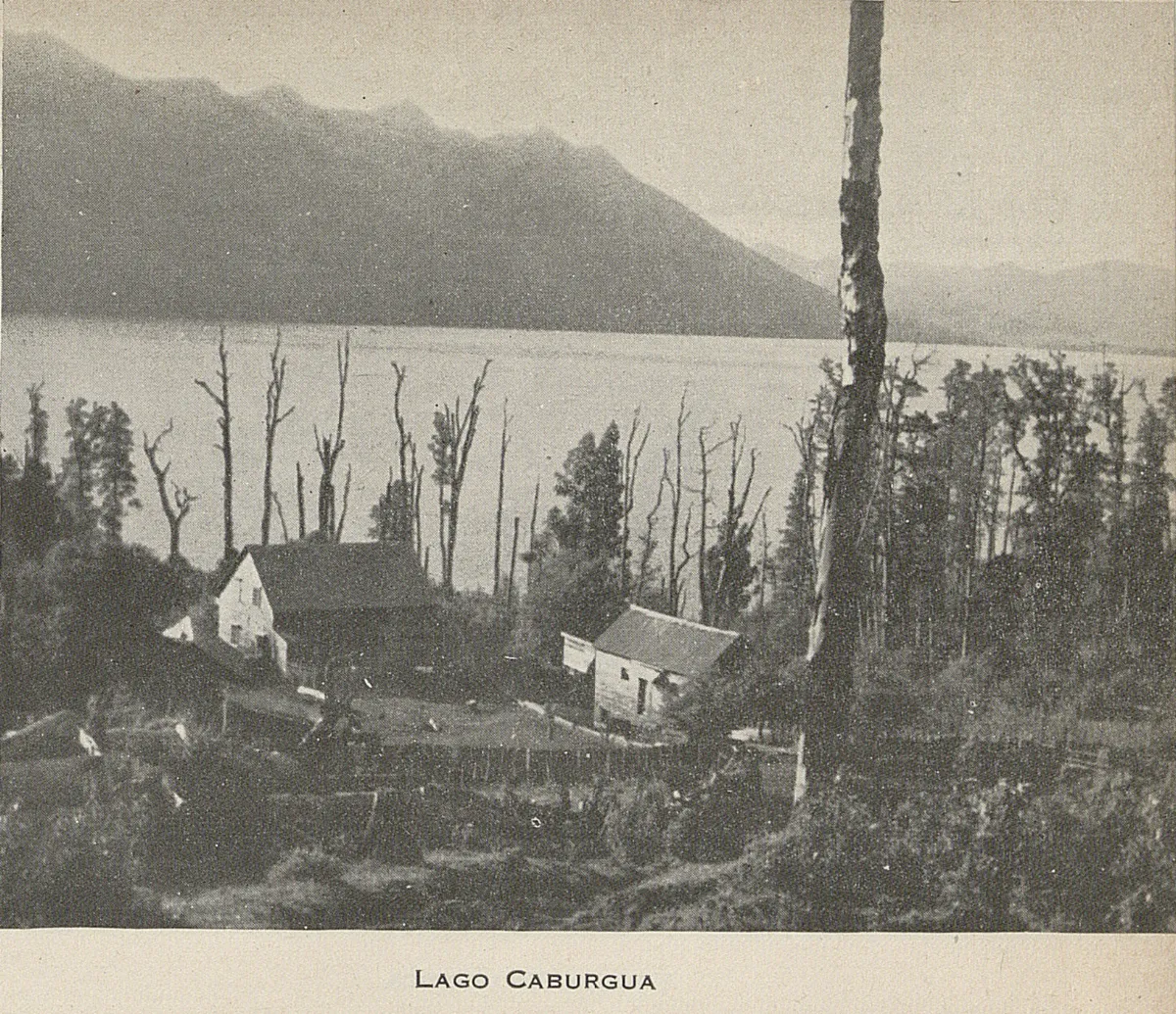 Lago Caburgua, 1947 — 1947 | Chile de Ayer