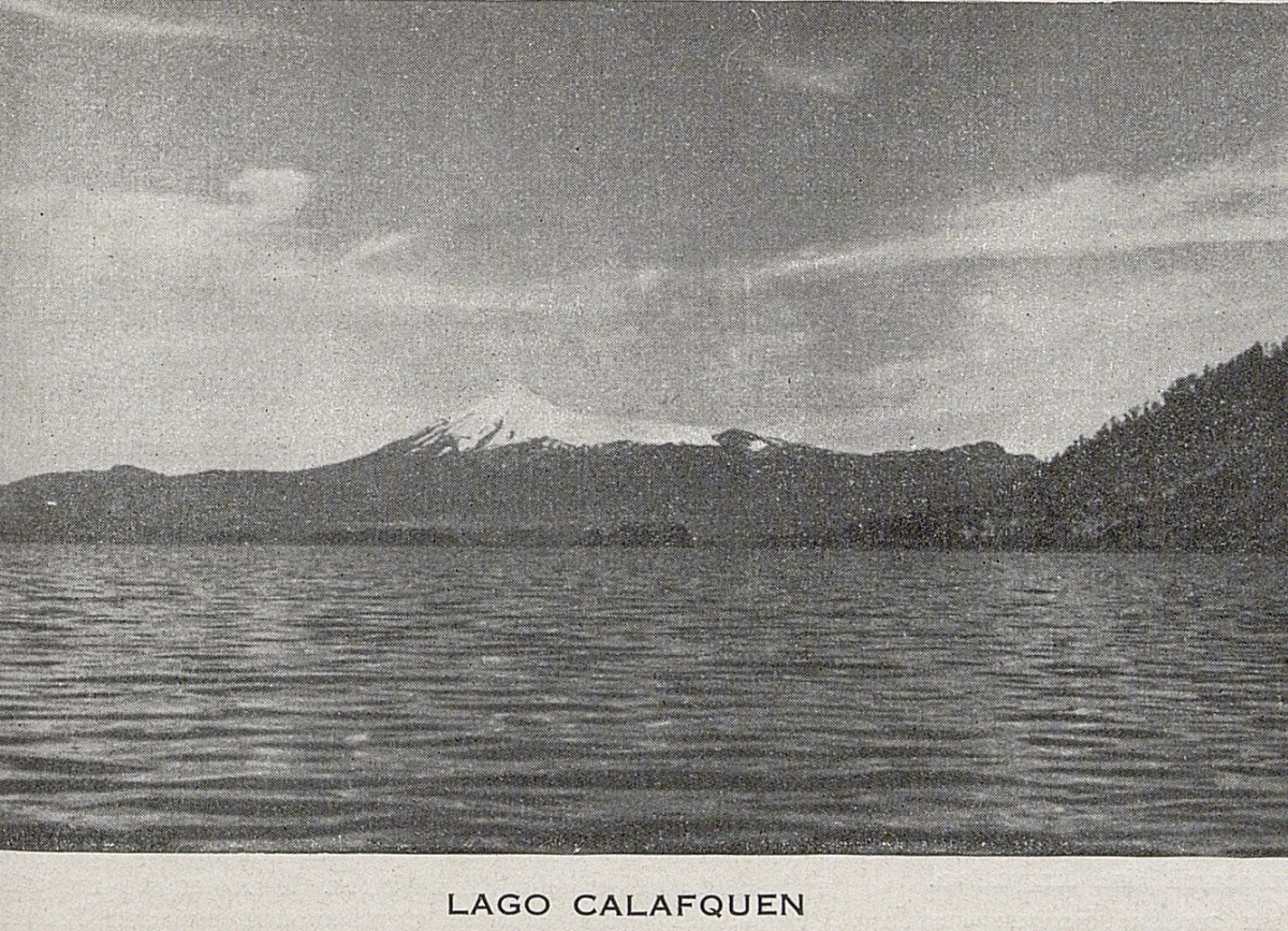 Lago Calafquén, 1939 — 1939 | Chile de Ayer