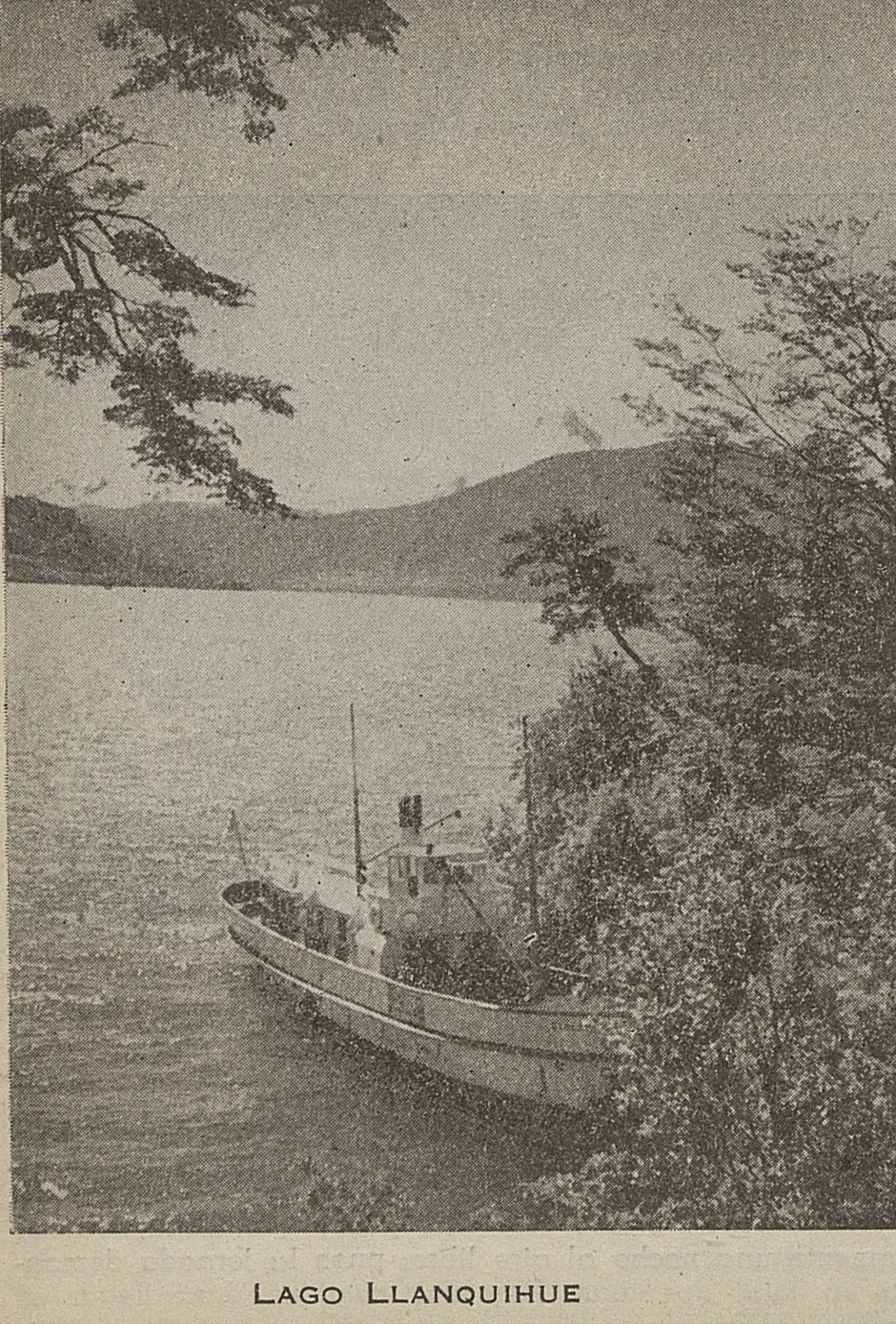 Lago Llanquihue, 1940 — 1940 | Chile de Ayer