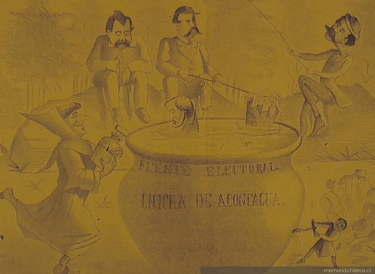 La pesca milagrosa, 1884 — 1884 | Chile de Ayer