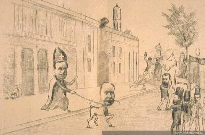 Les anima el perro, 1893 — 1828 | Chile de Ayer
