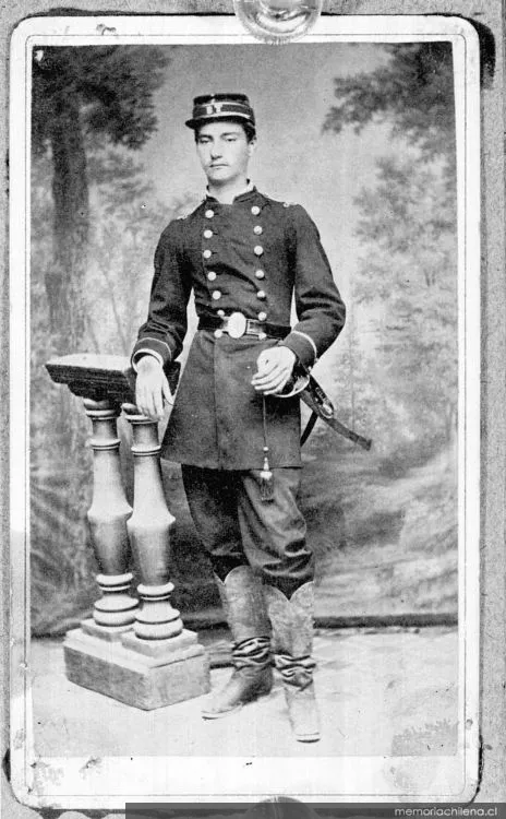Melciades Fernández, hacia 1880 — 1880 | Chile de Ayer