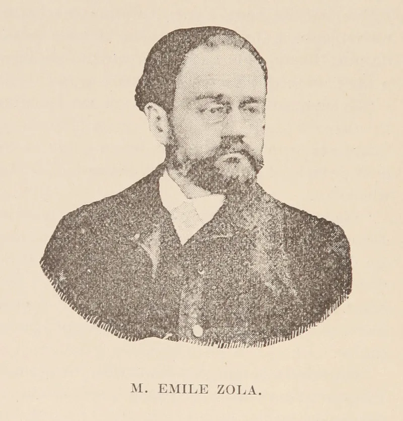 M. Emile Zola, hacia 1889 — 1889 | Chile de Ayer