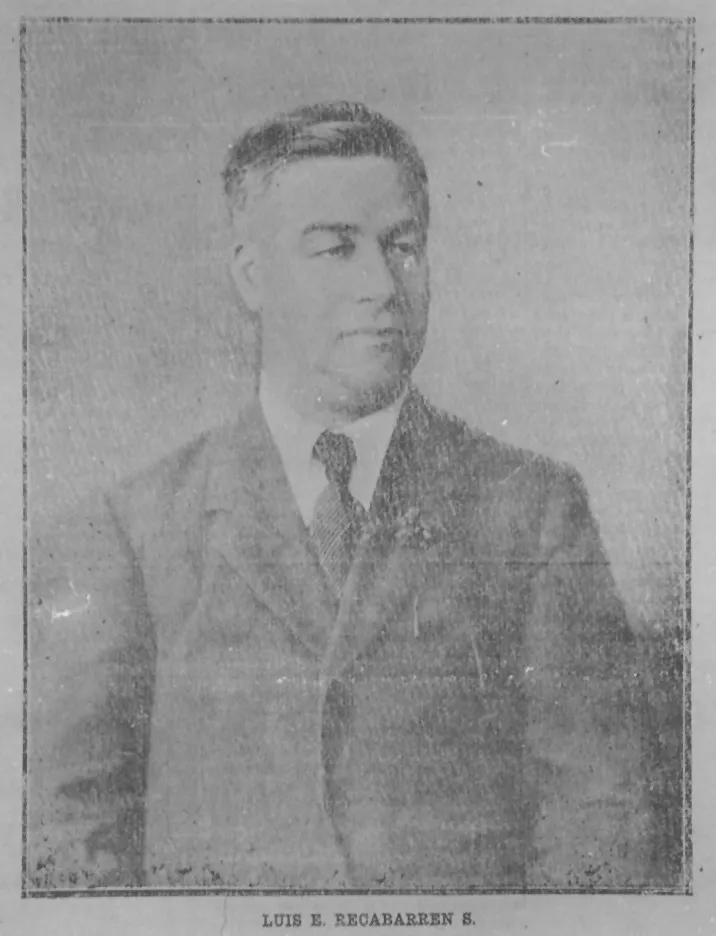 Luis Emilio Recabarren, hacia 1920 — 1920 | Chile de Ayer