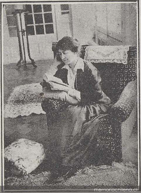Inés Echeverría de Larraín, hacia 1920 — 1920 | Chile de Ayer