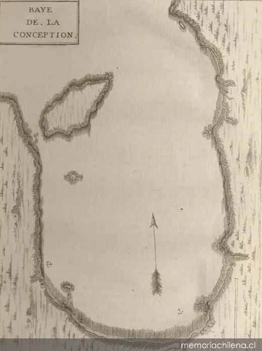 Baye de la Conception, 1709 — 1709 | Chile de Ayer