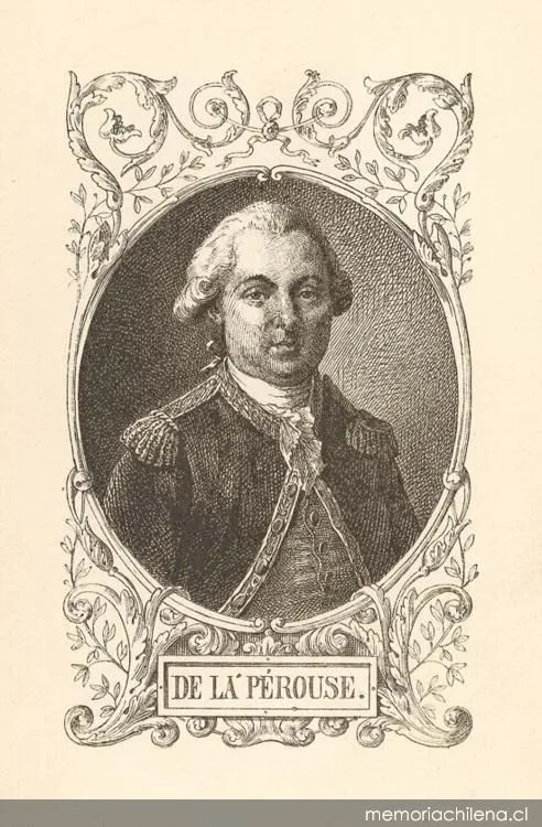Jean Francois de Galaup, hacia 1780 — 1780 | Chile de Ayer