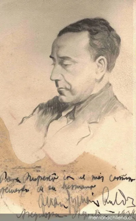 Juan Guzmán Cruchaga en Arequipa, agosto de 1924 — 1924 | Chile de Ayer