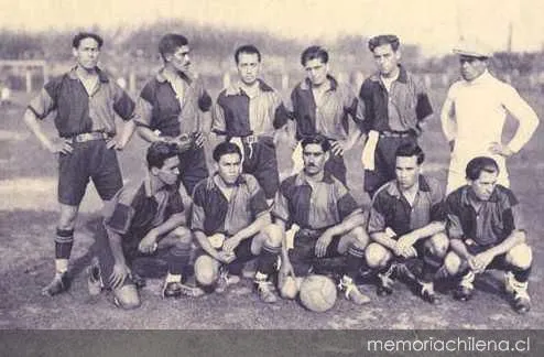 Cuadro de football nortino, hacia 1926 — 1926 | Chile de Ayer
