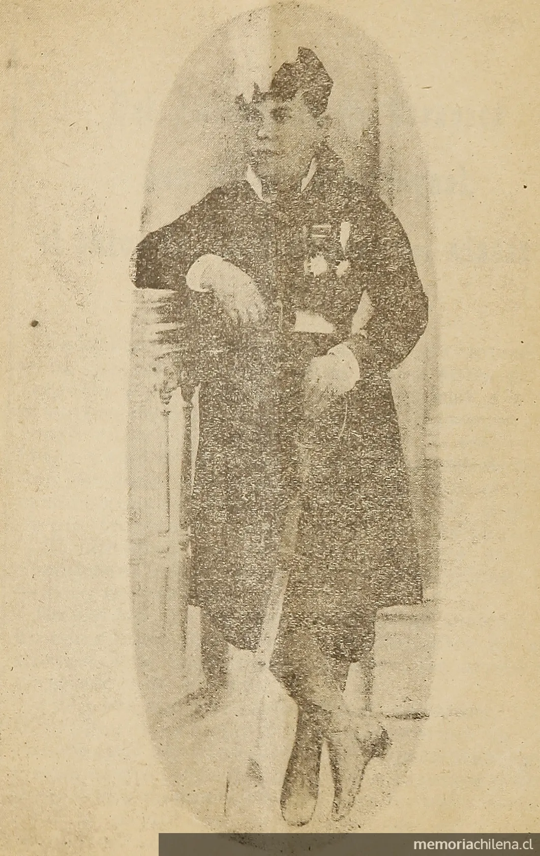 Filomena Valenzuela, cantinera del Primer Batallón de Atacama — 1870 | Chile de Ayer