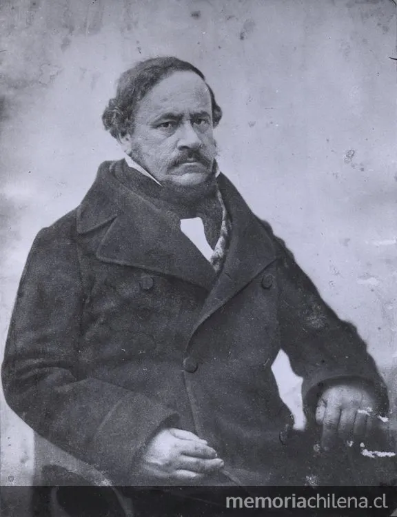 José Zapiola, hacia 1850 — 1850 | Chile de Ayer