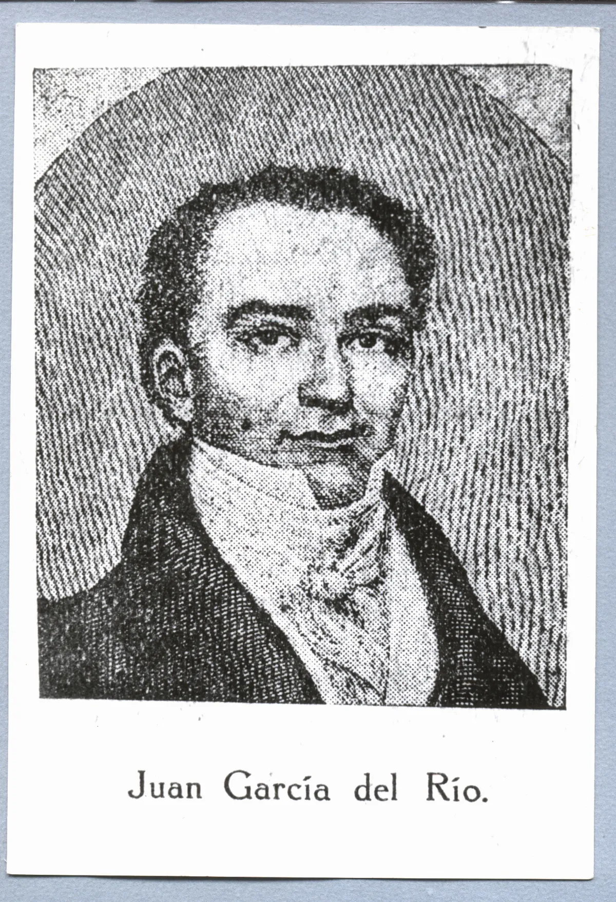 Juan García del Río, director de El Museo de Ambas Américas, 1842 — 1842 | Chile de Ayer