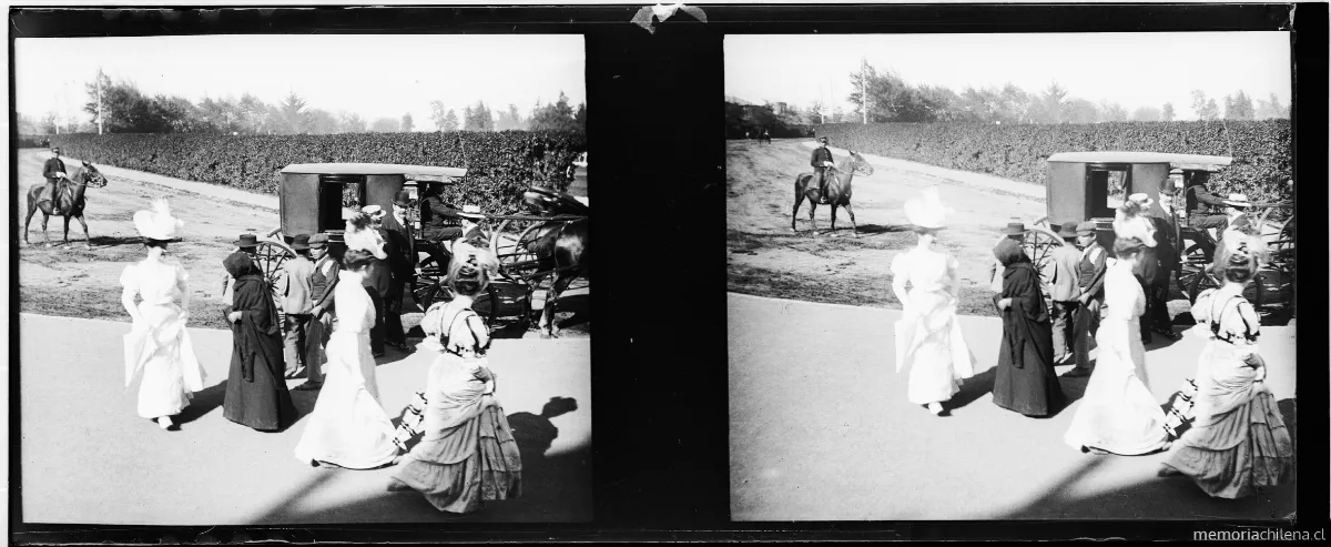 Elegantes, Santiago, 1906 — 1906 | Chile de Ayer