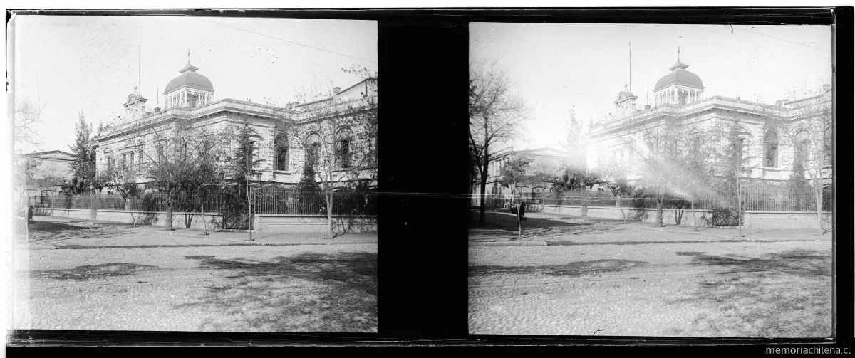 Casa de Don José Pastor, en Sazié 2384, Santiago de Chile, 1906 — 1906 | Chile de Ayer