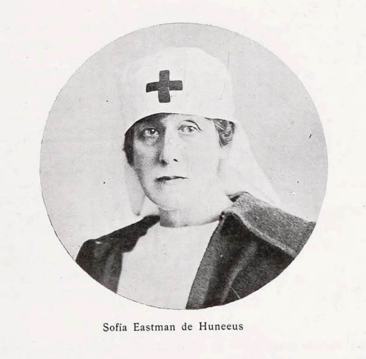 Sofía Eastman de Huneeus, segunda presidenta de la Cruz Roja, 1918-1921 — aprox. 1900 | Chile de Ayer