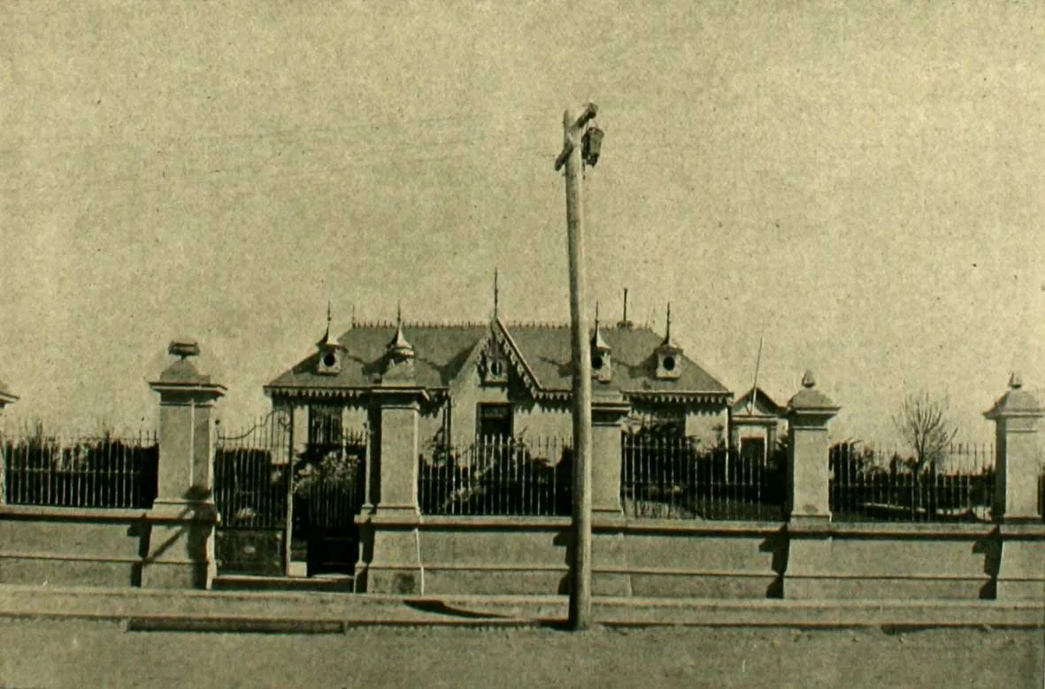 Casa particular de Elías Braun, Punta Arenas, 1906 — 1906 | Chile de Ayer