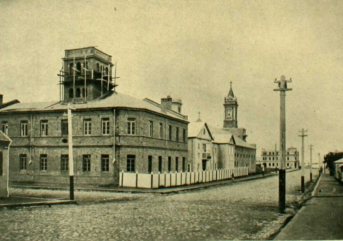 Colegio salesiano de San José, Punta Arenas, 1906 — 1906 | Chile de Ayer