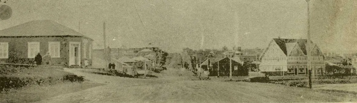 Calle de Porvenir, Tierra del Fuego, 1934 — 1934 | Chile de Ayer