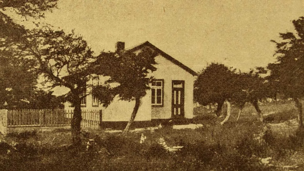 Casa de capataces de una estancia magallánica, 1924 — 1924 | Chile de Ayer