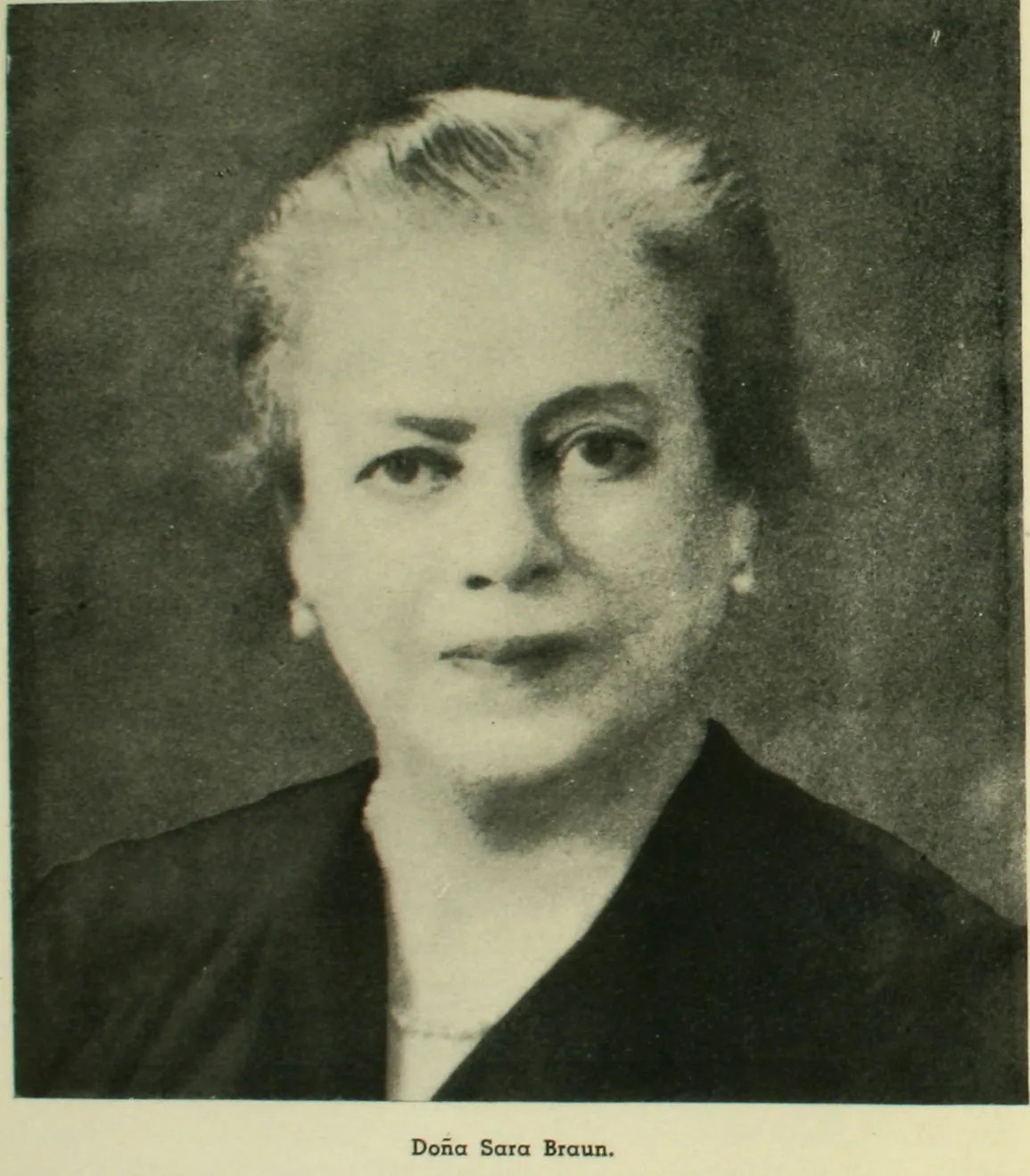 Sara Braun, 1862-1955 — 1943 | Chile de Ayer