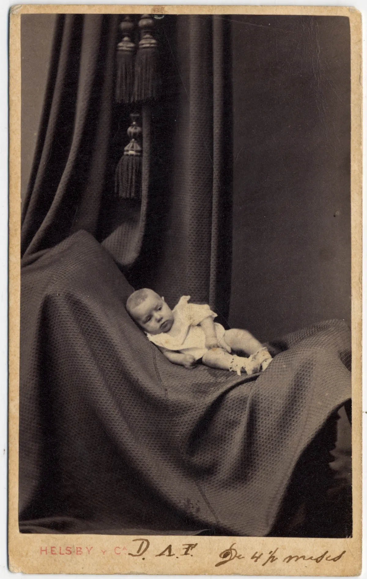 D. A. F. de 4 1/2 meses, hacia 1858 — 1858 | Chile de Ayer