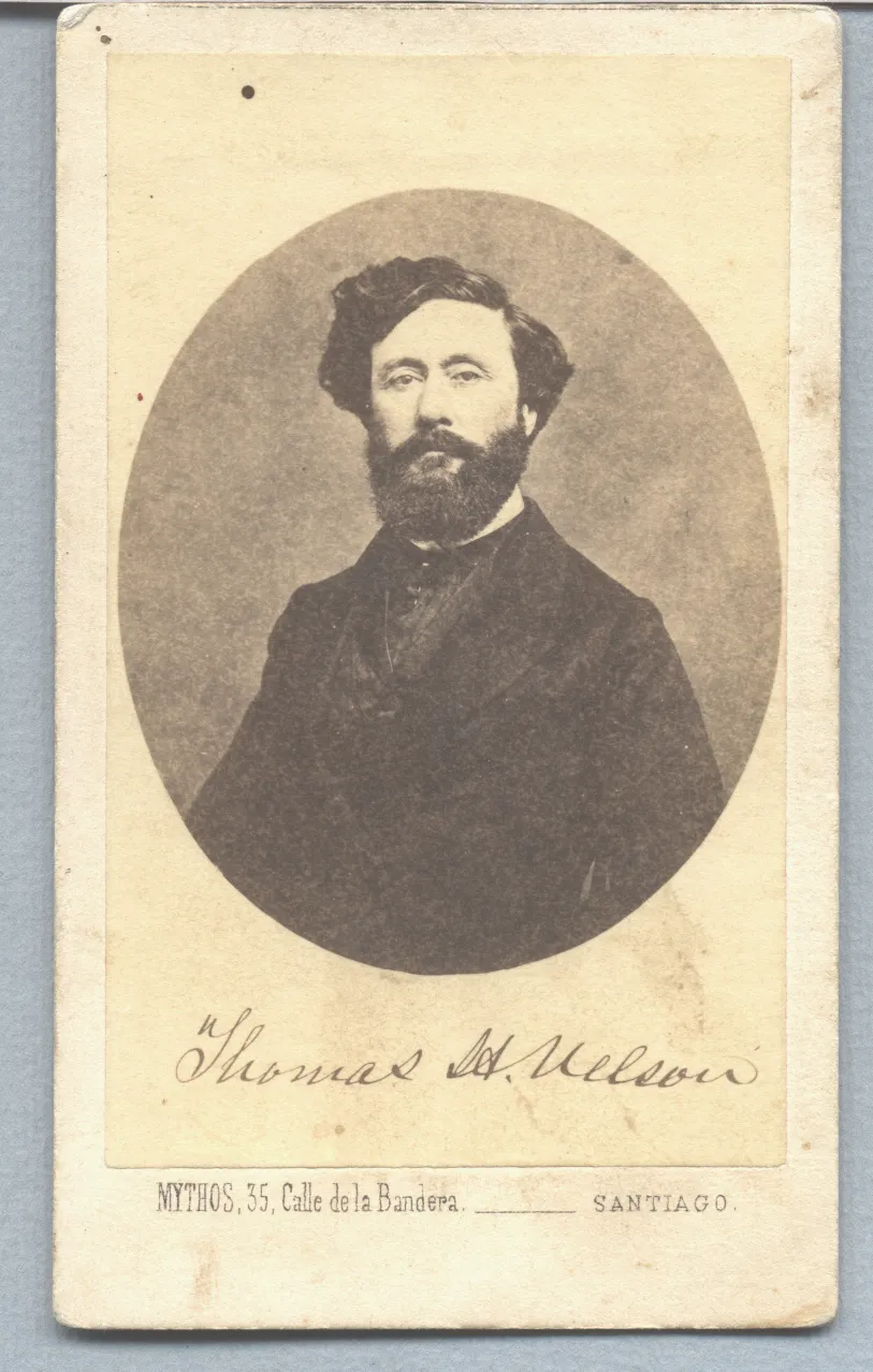Thomas A. Nelson — 1850 | Chile de Ayer