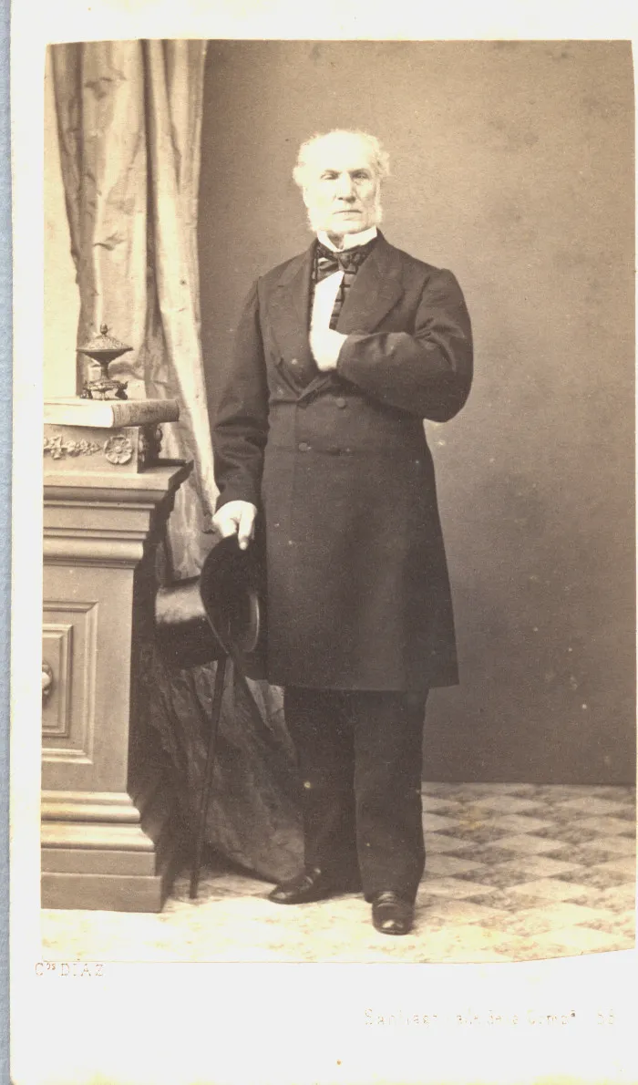 Dr. Guillermo Blest, hacia 1870 — 1870 | Chile de Ayer