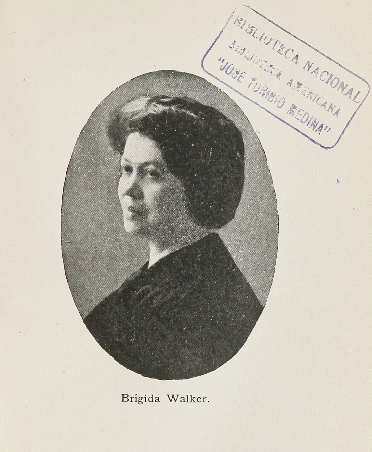 Brígida Walker — 1920 | Chile de Ayer