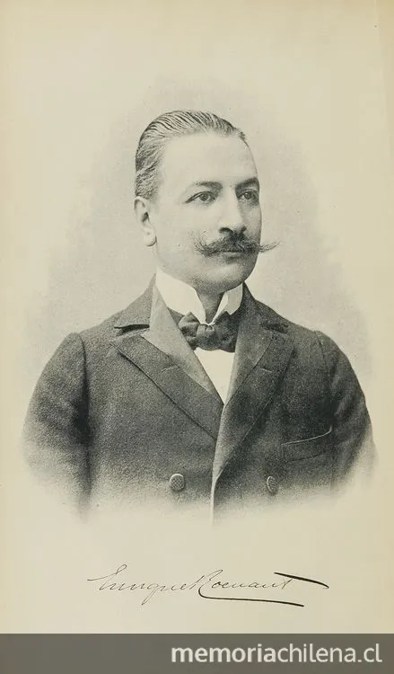Enrique Rocuant,  hacia 1899 — 1899 | Chile de Ayer