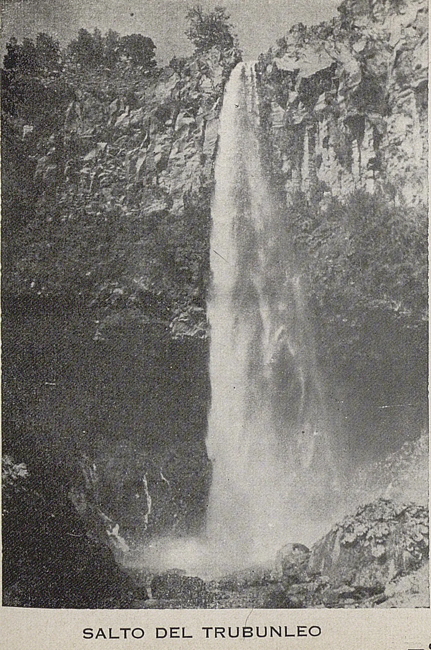 Salto del Trubunleo, 1939 — 1939 | Chile de Ayer