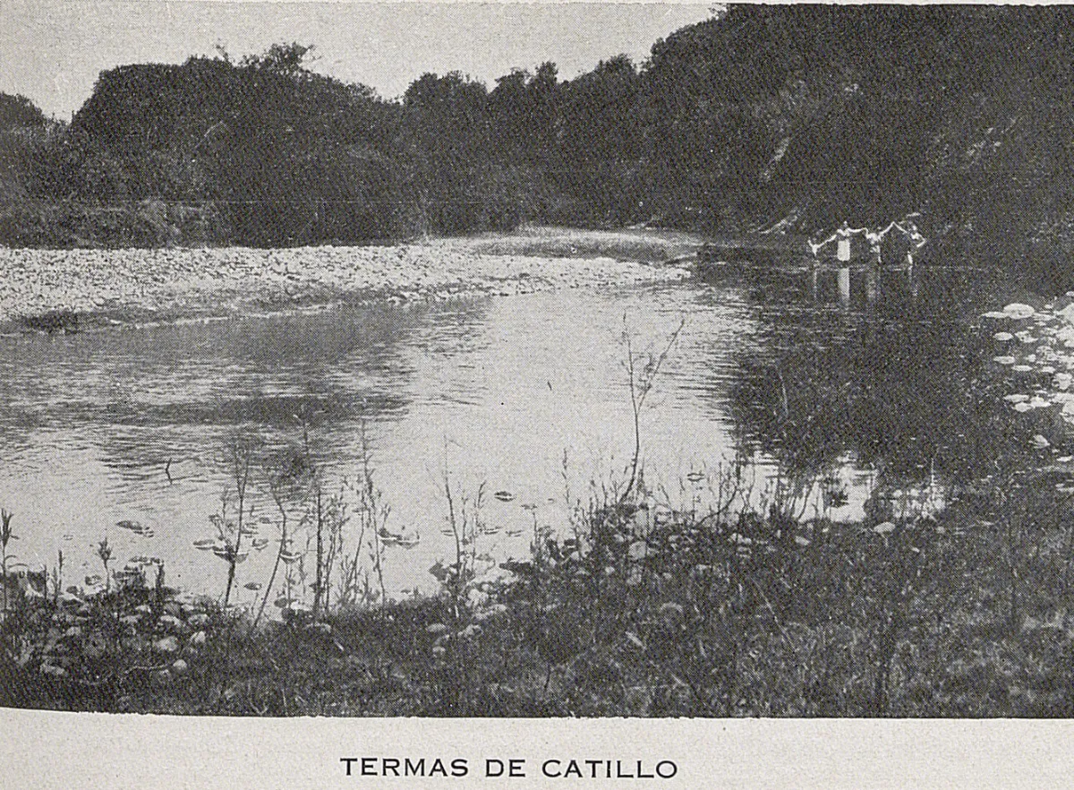 Termas de Catillo, 1939 — 1939 | Chile de Ayer