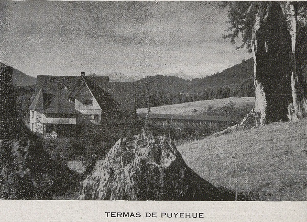 Termas de Puyehue, 1939 — 1939 | Chile de Ayer