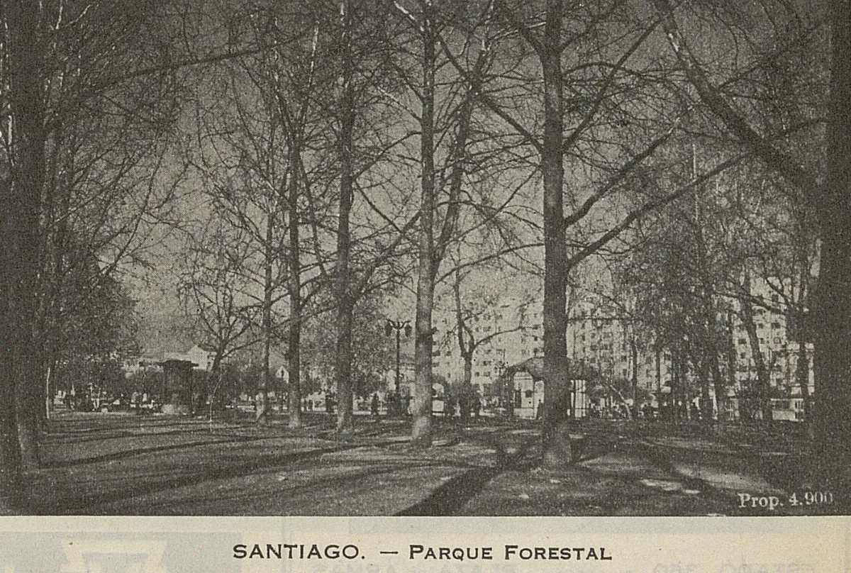 Parque Forestal, 1940 — 1940 | Chile de Ayer