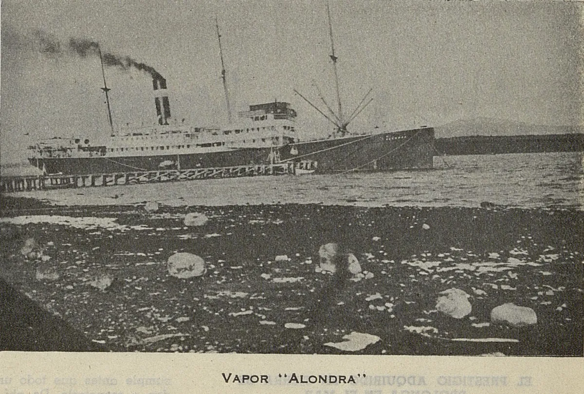 Vapor Alondra, 1940 — 1940 | Chile de Ayer