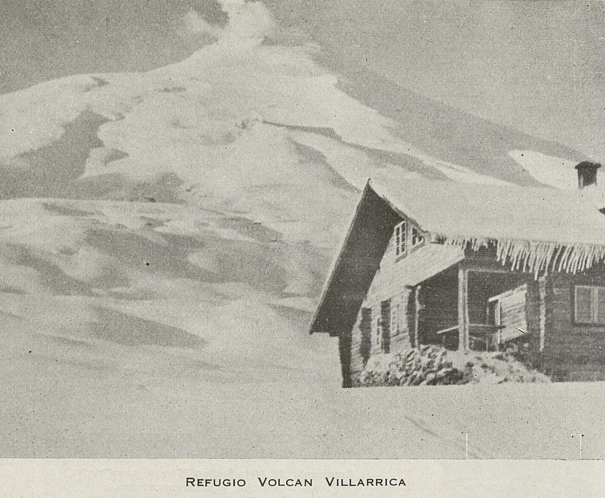 Refugio Volcán Villarrica, 1943 — 1943 | Chile de Ayer