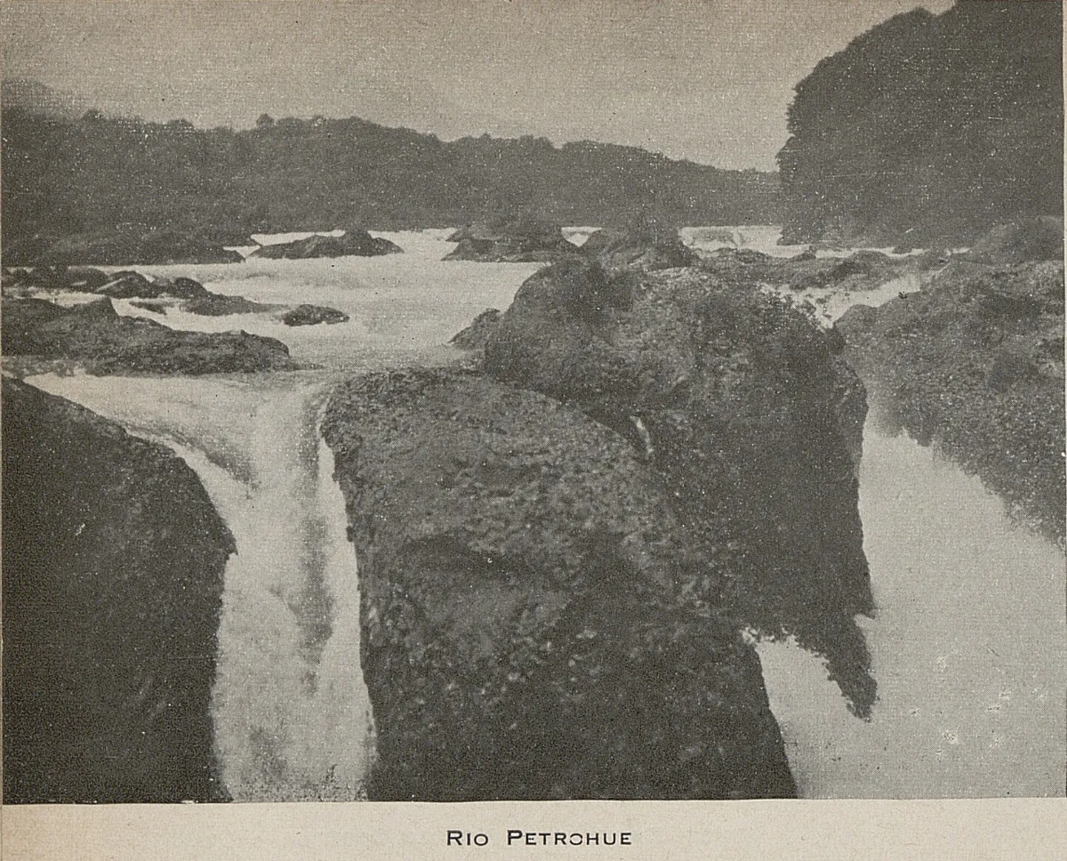 Río Petrohué, 1944 — 1944 | Chile de Ayer