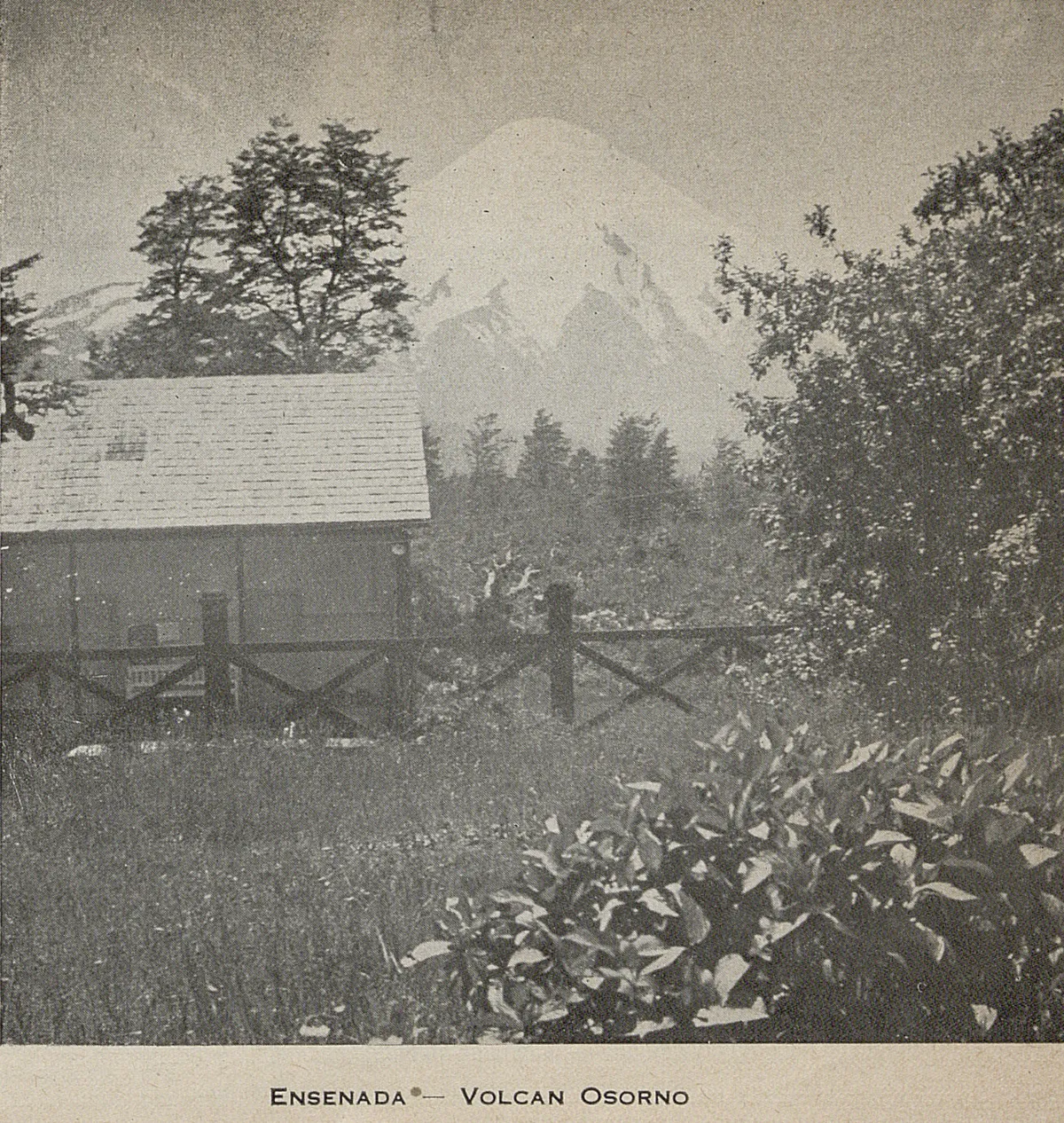 Volcán Osorno, 1946 — 1946 | Chile de Ayer