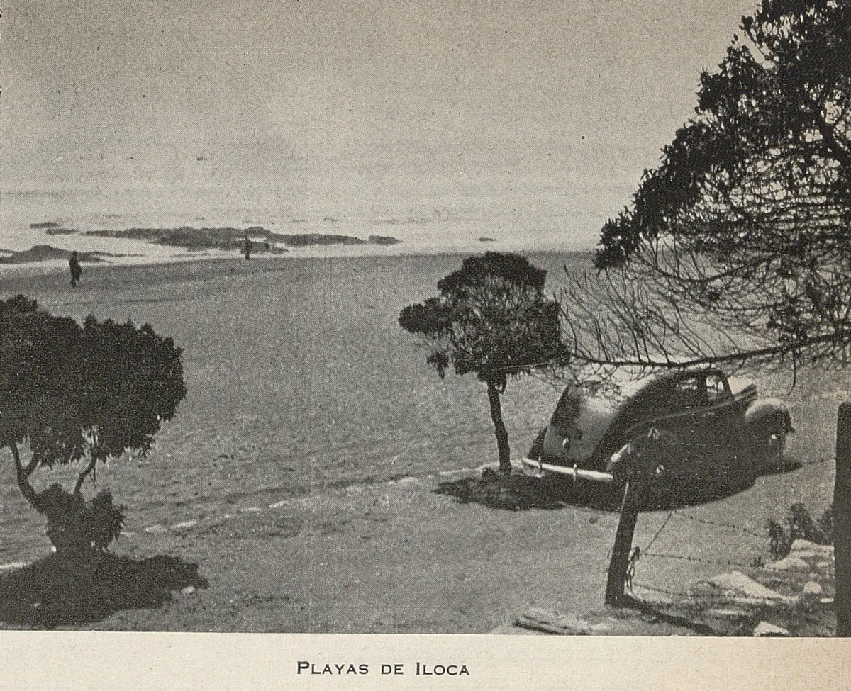 Playas de Iloca, 1946 — 1946 | Chile de Ayer