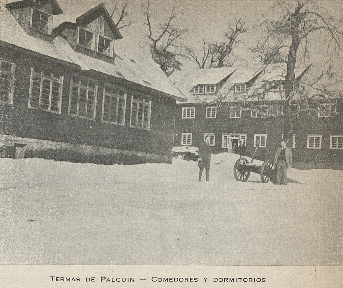 Termas de Palguín, 1946 — 1946 | Chile de Ayer