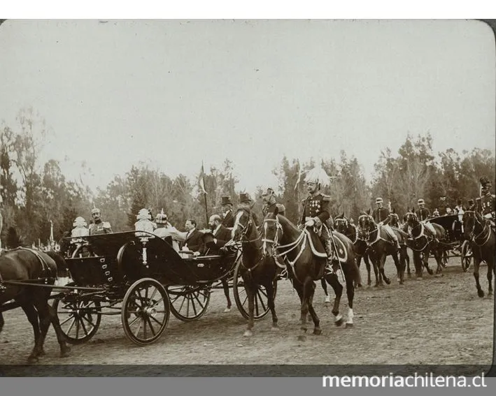 Emiliano Figueroa Larraín en Centenario de la Independencia, 1910 — 1910 | Chile de Ayer